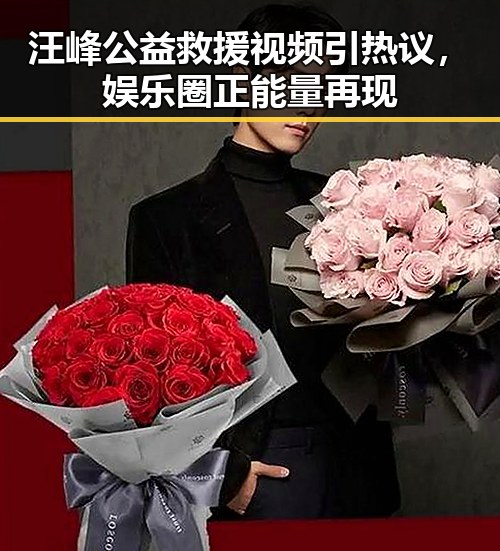 汪峰公益救援视频引热议,娱乐圈正能量再现